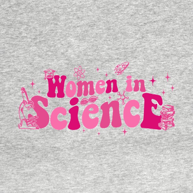 Retro Women In Science, Science Teacher, Cool Science (2 Sided) by CrosbyD